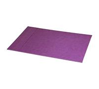 Rhodiarama sous-main rigide simili cuir italien 60x40 cm - Violet