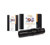 Rhodia Touch Set Mixed Media Carnet A5 + Bloc A6 + Étui Rouleau