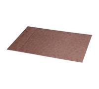 Rhodiarama sous-main rigide simili cuir italien 60x40 cm - Chocolat