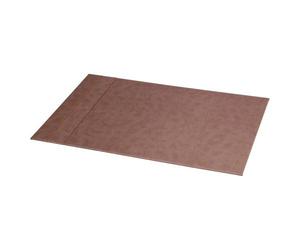 Rhodiarama sous-main rigide simili cuir italien 60x40 cm - Chocolat