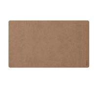 Rhodiarama sous-main souple M (80x40 cm) simili cuir italien - étui kraft - Taupe