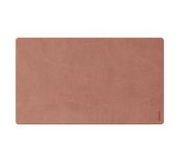 Rhodiarama sous-main souple S (60x35 cm) simili cuir italien - étui kraft - Bois de rose