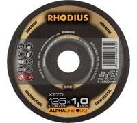 RHODIUS RHODIUS Disque de découpe XT70 125 x 1,0 mm droit Quantité:1