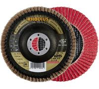 Rhodius 210249 LSK FK Disque segmenté Diamètre 115 mm Ø de perçage 22.23 mm Grain 40 acier inoxydable 1 pc(s)