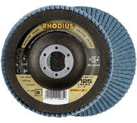 Rhodius 210483 LSZ F3 Disque segmenté Diamètre 125 mm Ø de perçage 22.23 mm acier inoxydable