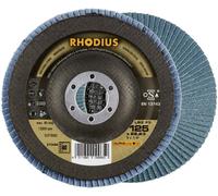 Rhodius 210484 LSZ F3 Disque segmenté Diamètre 125 mm Ø de perçage 22.23 mm Grain 80 acier inoxydable 1 pc(s)