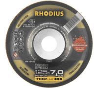 RHODIUS RHODIUS Disque à ébarber RS 580 SPEED EXTENDED 125 x 7,0 x 22,23 mm Quantité:1