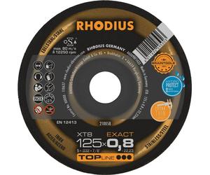 Rhodius 211077 Cutting disc set 125 mm 25 pc(s) Stainless steel, Steel
