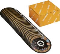 Rhodius 211300 Jeu de disque à tronçonner 115 mm 25 pc(s) acier inoxydable, acier