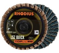Rhodius 303909 LSZ QUICK Disque segmenté Grain 40 acier inoxydable, acier, Métaux non ferreux 10 pc(s)