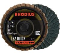 Rhodius 303933 LSZ QUICK Disque segmenté Grain 120 acier inoxydable, acier, Métaux non ferreux 10 pc(s)