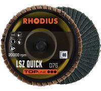 Rhodius 303936 LSZ QUICK Disque segmenté Grain 80 acier inoxydable, acier, Métaux non ferreux 10 pc(s)