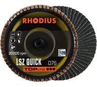 Rhodius 303937 LSZ QUICK Disque segmenté Grain 120 acier inoxydable, acier, Métaux non ferreux 10 pc(s)