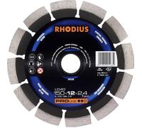 Rhodius 393538 Disque à tronçonner diamanté 150 mm 1 pc(s) Béton