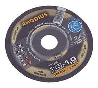 RHODIUS Disque à tronçonner 125 mm FT38 Top 125 X 1.0 X 22.2 mm