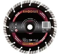 Rhodius Disque à tronçonner diamanté LD 4 230x12x2,2x22,23mm pierre Topline - 303164