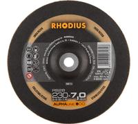 Rhodius Disque abrasif RS 28 230x7,0x22,23mm Acier inoxydable Alphaline - 208735