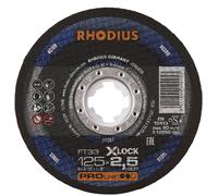 Rhodius FT33 X-LOCK 211287 Jeu de disque à tronçonner 25 pc(s) acier