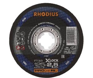 Rhodius FT33 X-LOCK 211287 Jeu de disque à tronçonner 25 pc(s) acier