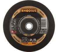 Rhodius FT38 206373 Cutting disc set 25 pc(s) Stainless steel, Steel