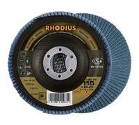 Rhodius Pack de 5 disques à lamelles forme inclinée - LSZ F3 PACK - 115x22,23mm - Grains 80 G