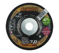 RHODIUS RHODIUS Disque à ébarber RS 580 SPEED EXTENDED 125 x 7,0 x 22,23 mm Quantité:1