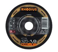 Rhodius Disque à tronçonner XT 70 115x1,5x22,23mm acier inoxydable Alphaline - 207438