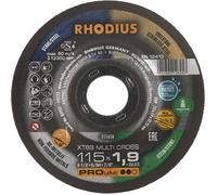 Rhodius XTK69 MULTI CROSS 211458 Cutting disc 25 pc(s) Tiles, Ceramic, Non-ferrous metal, Stone, Steel, Stainless steel, Die-cast, Wood, Composite materials