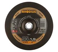 Rhodius XTK70 Lot de 25 disques à tronçonner en acier inoxydable pour meuleuse d'angle Ø 230 mm