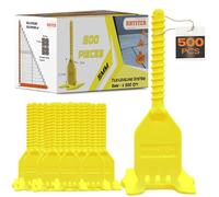 RHYSTER® 500 Croisillons Carrelage Autonivelant 5 mm | Recharge 500pcs - Cadrans non inclus
