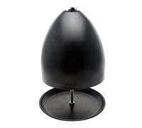 Riaisttd Photophore pour bougie chauffe-plat pour ERN, radiateur en métal | Grand poêle à bougie avec porte-bougie rapide et bougeoir pour bureau, chambre à coucher, salon