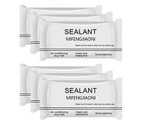Rianpesn 2 Scellant Mastic Argile - Scellant étanche pour Trous,scellement Trou Mur à la Maison 6 Bouche Remplissage Trou Mur réparation Bloc Boue réparation
