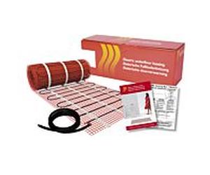 Riberger Plancher chauffant électrique pour chauffage au sol électrique - 2 m² 150 W/m² (puissance totale : 300 W), 230 V, adhésif, étanche