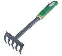 Ribiland 00144 - Râteau 5 Dents - L 29 cm - Gris / Vert