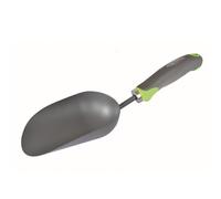 Ribimex Pelle à terreau 10304 – Poignée bi-matière, manche ergonomique – Vert