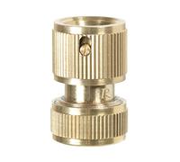Ribimex Raccord rapide Ribiland Pra RLB.4216 Aquastop laiton 15 mm Or