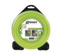 Ribiland Ribimex Fil carré pour débroussailleuse en nylon haute densité, 70 m, blister de 450 g, Ø 2,4 mm, résistant pour usage intensif, PRDFB070X24CR