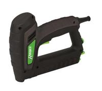 Ribimex Agrafeuse-cloueuse électrique RIBITECH 220-240V 100 agrafes/80 clous Molette réglage