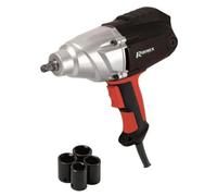 Ribimex Clé à choc électrique PRCCELCD 1050 W réglage de couple électronique LCD