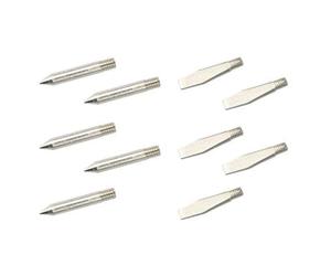 RIBIMEX Lot de 10 Pannes pour Fer à Souder