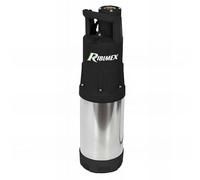 Ribimex Pompe submersible pour puits 4 turbines série Pro, eaux claires, 1200 W, débit 6 000 L/h, Plongée Max 12 m, Prévalence 45 m, en acier inoxydable, idéal pour puits, citernes et réservoirs -