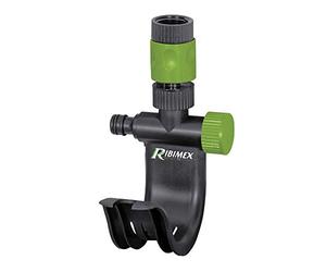 Ribimex PRA/DV.9113 Support de tatouage pour robinet, gris/vert