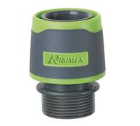 Raccord rapide - RIBILAND - Male 20/27 - Revêtement Soft-Touch - Dimensions 20 x 27 - Utilisation extérieure
