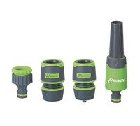 Ribimex Pra/TB.1305 Kit Lancia, Raccord, Prise Robinet 1/2", Gris/Vert, 170 x 40 x 80 cm