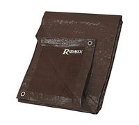 Ribimex - Bâche de protection renforcée - PRB12002X03M - 120 g/m² - 2 x 3 m - Marron