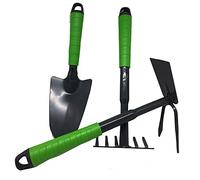 RIBIMEX - PROFX3/P1 - Set de Jardinage - (Pelle Râteau Zappetta) - 3 pièces