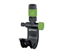 Ribimex PRA/DV.9113 Support de tatouage pour robinet, gris/vert