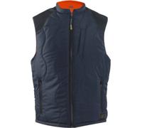 RICA LEWIS - gilet sans manches pour hommes - taille L - réversible - Navy - VEST