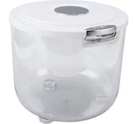 Rice Bin Large Capacity Transparent Sealed Rice Container Bucket Rice Dispenser for Rice Grain Food Kitchen Supplies 5kg/11.0lb Capacity