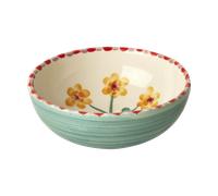 RICE Bol céramique Rice 35 cl Yellow Flower-jade